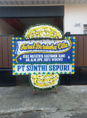 Papan Bunga Duka di Mentaya Hilir Utara